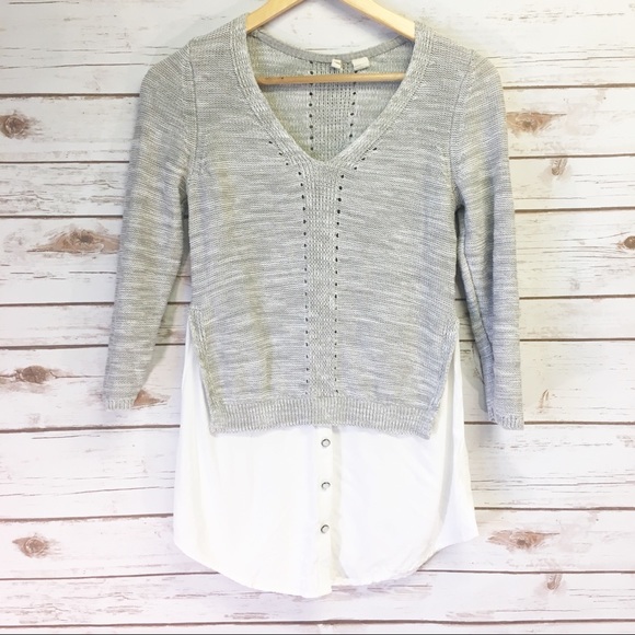 Anthropologie Sweaters - Anthropologie Moth Layered Sweater